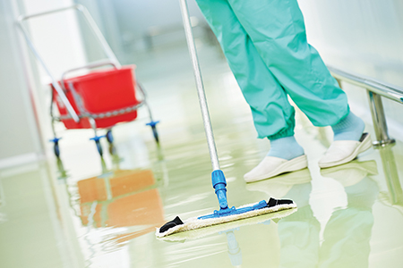 MRSA reduction with chlorine dioxide 