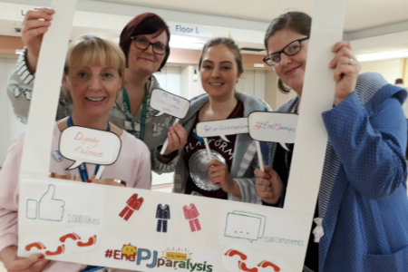 Sheffield Hospitals staff join 70-day EndPJParalysis campaign