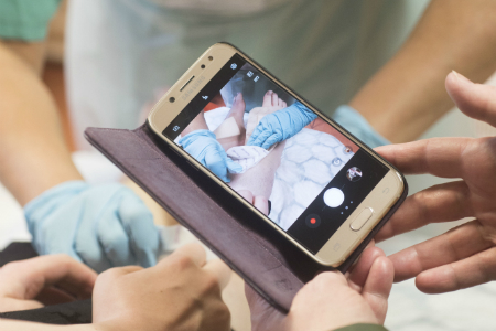 Smart phone study earns rosette for researchers