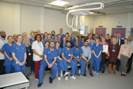 Medical imaging team achieve top quality assurance mark