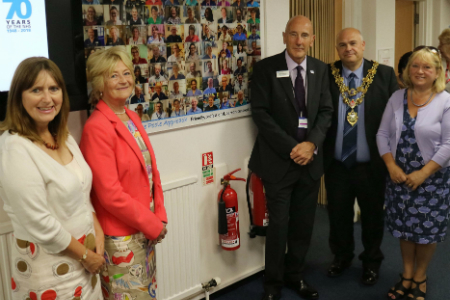 Staff in the picture for NHS’ 70th birthday
