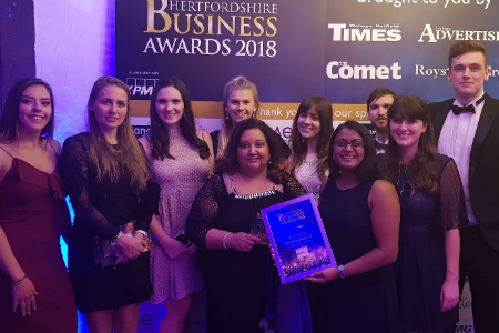 Healthcare company wins Large Business of the Year Award 2018