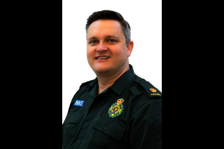 SWASFT paramedic awarded Queen's Ambulance Medal