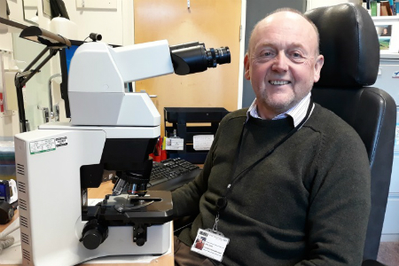 Consultant honoured for dedication to improving the practice of cytology