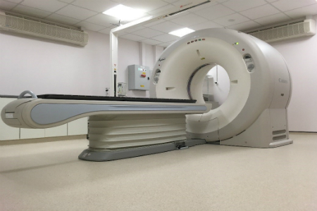 New radiology equipment installed at Peterborough City Hospital 