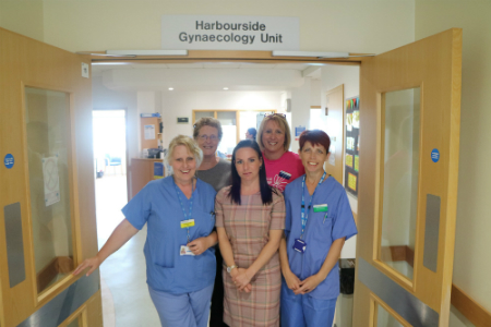 Hospital staff offered cervical cancer screenings