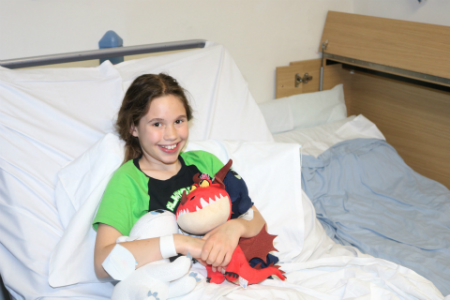 Norfolk girl is youngest patient to receive life-saving stroke treatment in east of England