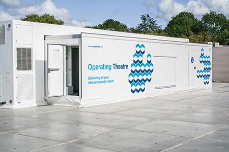 Extension to mobile theatre unit deployed in Dudley