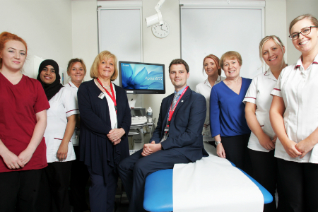 Micro-vascular ultrasound imaging for obs & gynae introduced at Pennine Acute Hospitals NHS Trust 