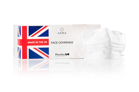 Pennine Healthcare launch new UK Face Coverings in fight against COVID