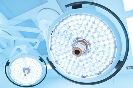Optimising lighting for surgical specialties