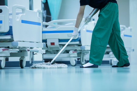 Hospital floors are hotspot for bacteria