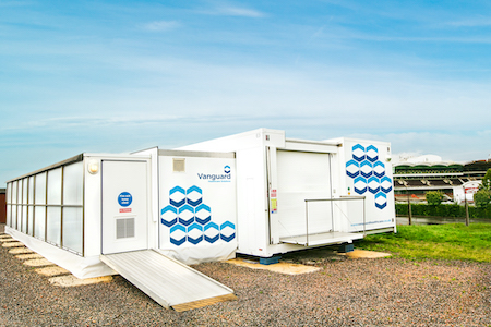 Mobile theatre installation enables Trust to tackle waiting lists