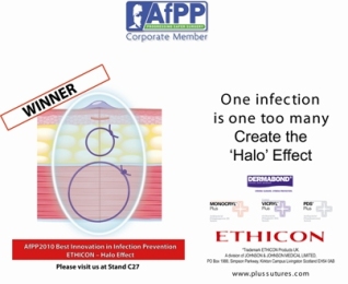 ETHICON Awarded Best Innovation in Infection Prevention