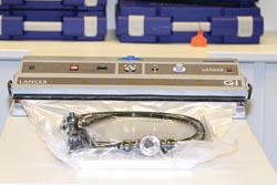 Bench top endoscope vacuum packing