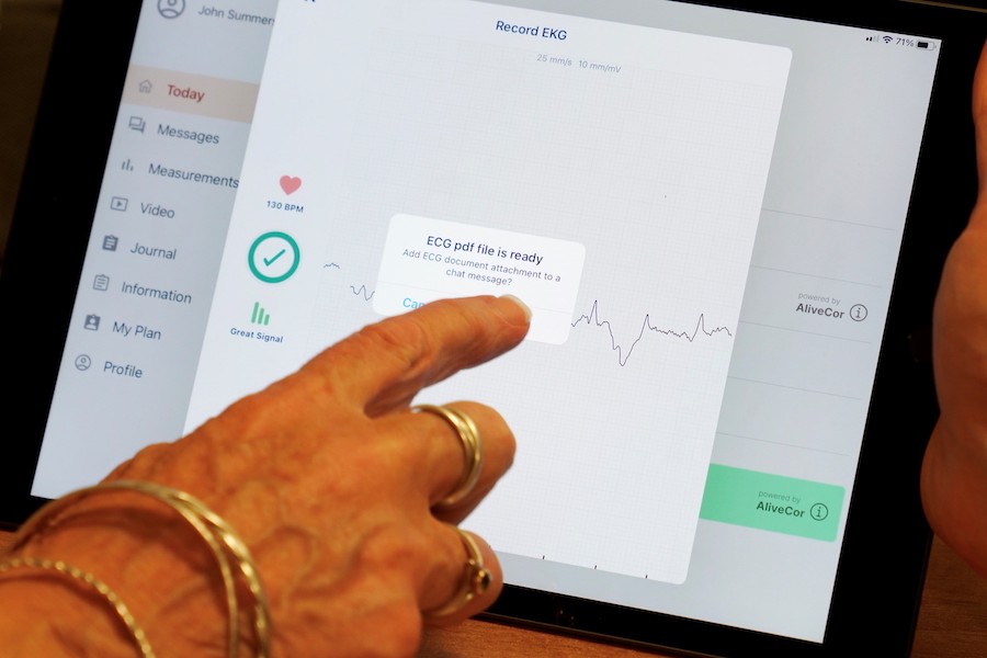 Tech firms integrate for Leicester AF virtual ward project