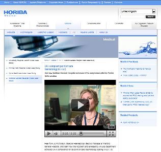Horiba Medical UK has introduced a new case study video series that can be accessed online at www.horiba.com/uk/medical/TV