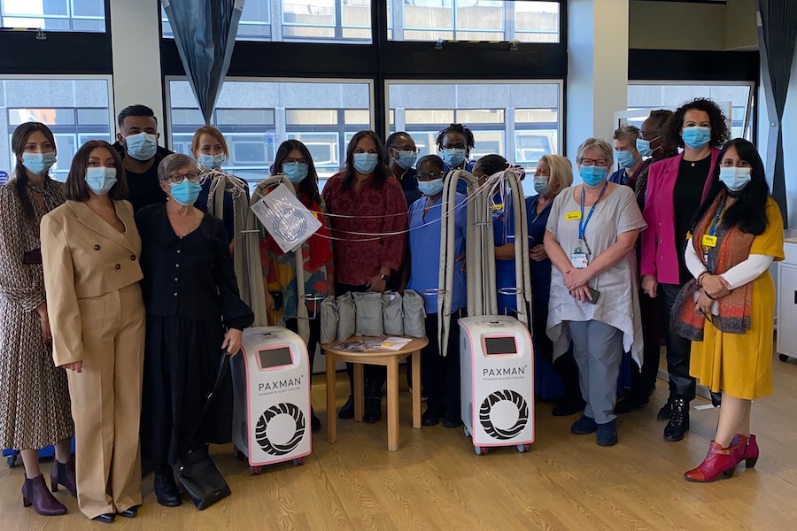 Wigs for Heroes fund Scalp Cooling Equipment to help Cancer Patients retain hair