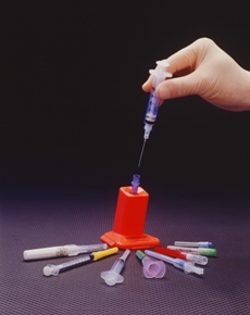 Eliminate the risk of needle-stick exposure