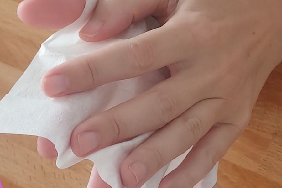 Upgraded hand wipe range proven to kill 99.999% of bacteria 