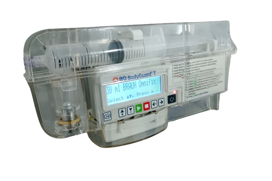 Accurately track Bodyguard T and T34 syringe drivers with Idox’s Lockbox