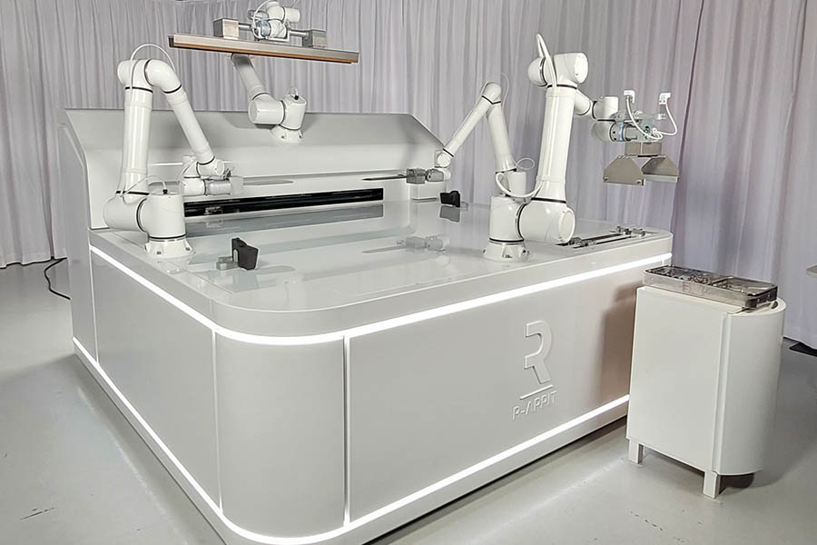 Driving efficiency with  robots in sterile services