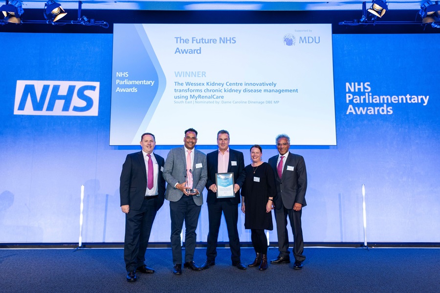 Medical centre developing ground-breaking technology secures win at NHS Parliamentary Awards