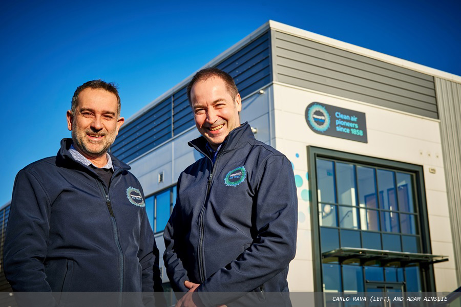 Clean air specialist expands into larger headquarters