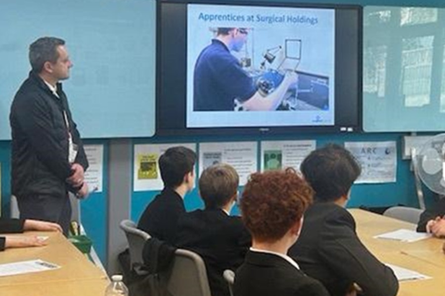 Surgical Holdings celebrates National Apprenticeship Week 2025 by inspiring Southend students