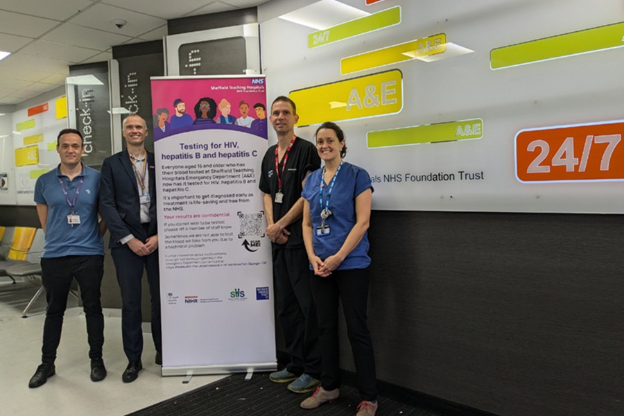 Routine opt-out blood borne virus testing in A&E helps save lives