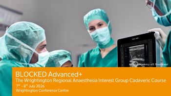 BLOCKED – Advanced+ | The Wrightington Regional Anaesthesia Interest Group Cadaveric Course