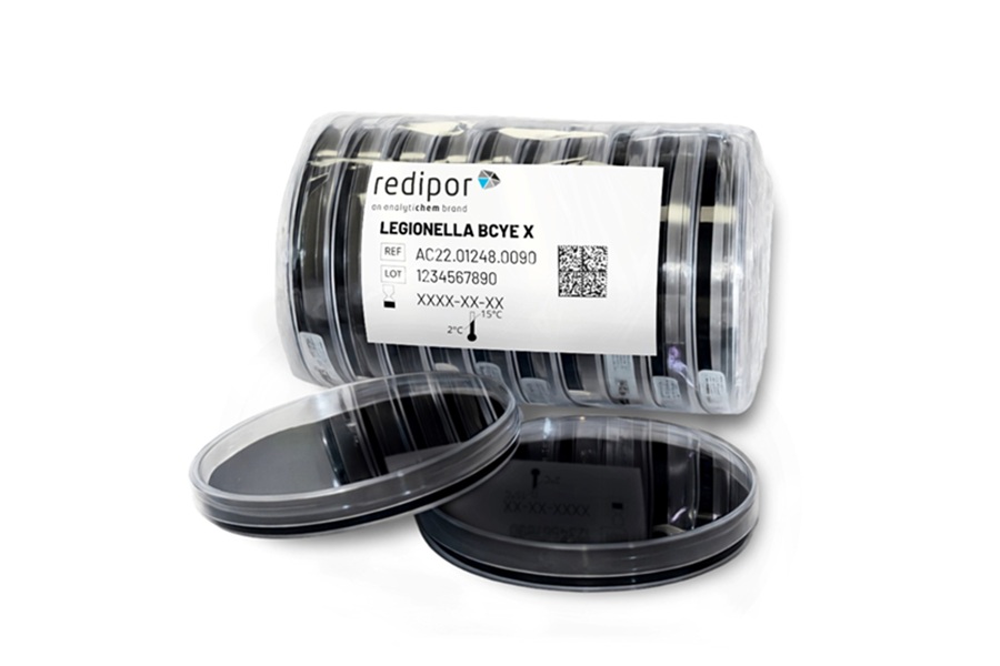 New Legionella testing selective agar plates 