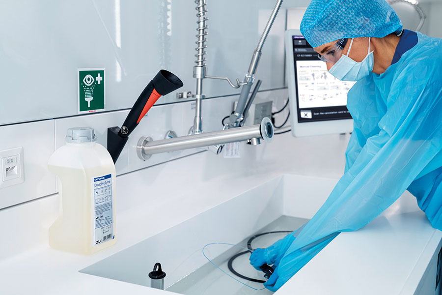 Endoscope cleaning: one sink or two?